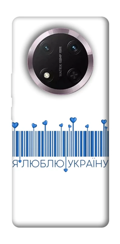 Чехол на Honor X9c Я люблю Украину фото 1 из 1