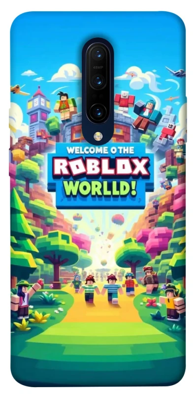 Чехол на OnePlus 7 Pro Roblox World фото 1 из 1
