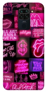 Чехол на Xiaomi Redmi Note 9 / Redmi 10X Hot collage ver.9 фото 1 из 1