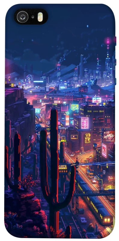 Чехол на Apple iPhone 5/5S/SE Night city фото 1 из 1