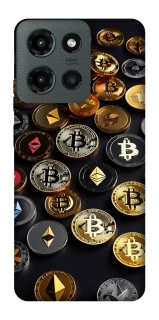 Чехол на Motorola Moto G Power (2025) Many coins фото 1 из 1