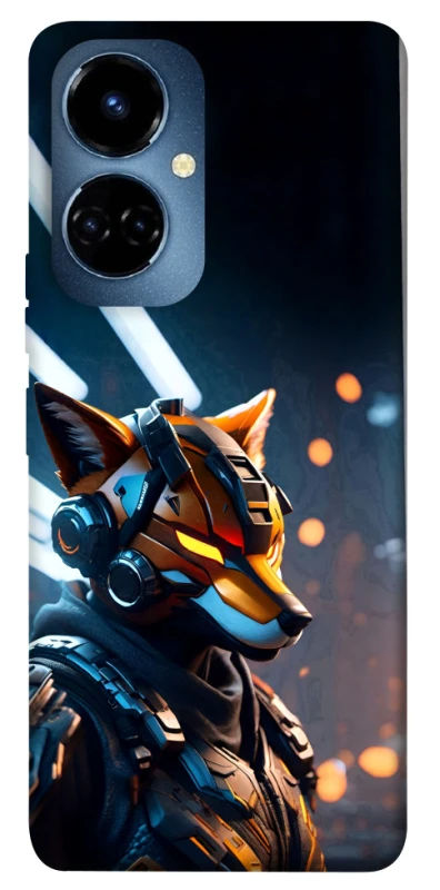 Чехол на TECNO Camon 19 Pro Cyber ​​Fox фото 1 из 1