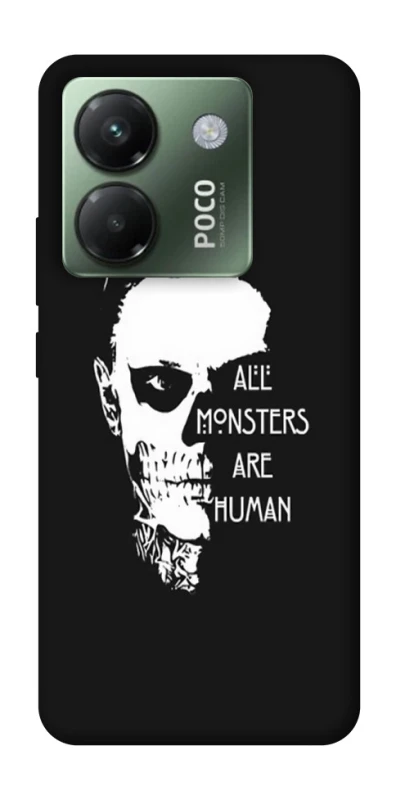 Чохол на Xiaomi Poco M7 pro 5G All Monsters are Human фото 1 з 1
