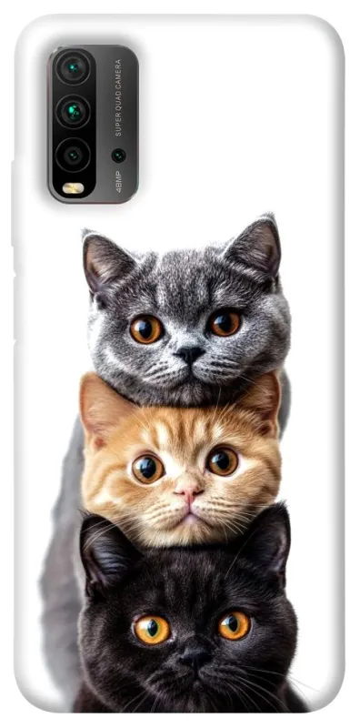 Чохол на Xiaomi Redmi 9T Гарні котики фото 1 з 1