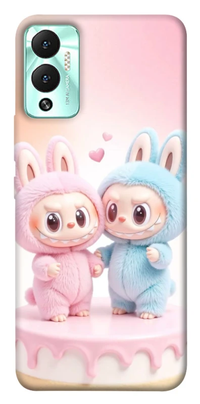 Чохол на Infinix Hot 12 Play Labubu Twins фото 1 з 1