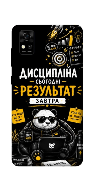 Чохол на ZTE Blade A31 Дисципліна фото 1 з 1