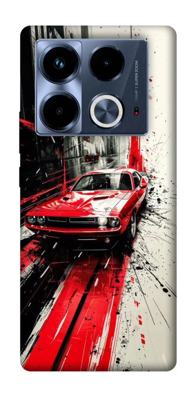 Чехол на Infinix Note 40 4G Painted Mustang фото 1 из 1