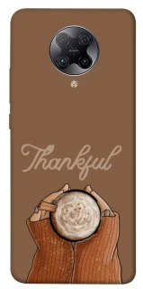 Чохол на Xiaomi Redmi K30 Pro / Poco F2 Pro Thankful coffee фото 1 з 1