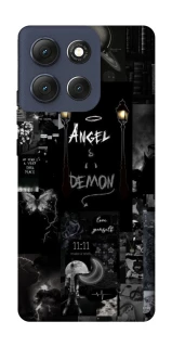 Чехол на Motorola Moto G86 Angel & Demon фото 1 из 1