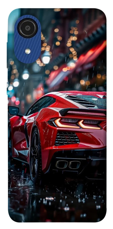 Чехол на Samsung Galaxy A03 Core Red sports car фото 1 из 1