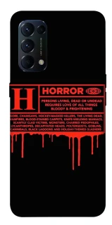 Чохол на Oppo Reno 5 4G Horror Halloween фото 1 з 1