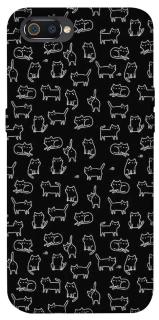 Чохол на Realme C2 Black Cats фото 1 з 1