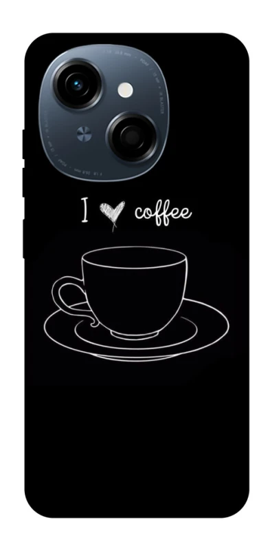 Чехол на TECNO Spark Go 1 Black coffee фото 1 из 1