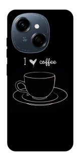 Чохол на TECNO Spark Go 1 Black coffee фото 1 з 1