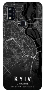 Чехол на ZTE Blade A51 Kyiv map фото 1 из 1