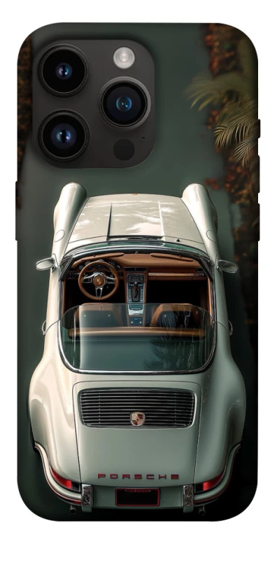 Чехол на Apple iPhone 14 Pro (6.1") White porsche фото 1 из 1