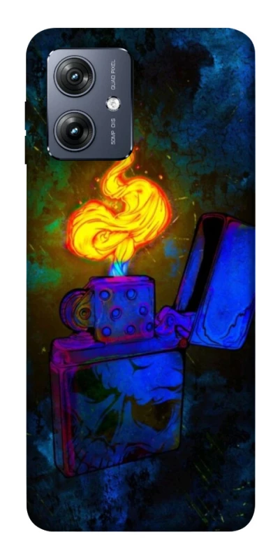 Чохол на Motorola Moto G54 Запальничка фото 1 Чохол на Motorola Moto G54 Запальничка фото 1 з 1