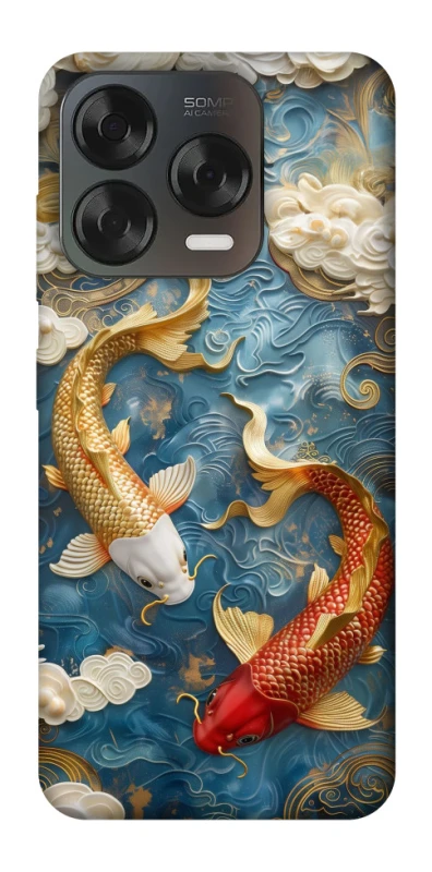 Чохол на ZTE Blade V70 Design Koi carp фото 1 з 2