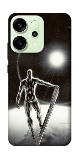 Чохол на Oppo Reno 14 Срібний серфер фото 1 з 1