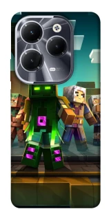 Чохол на Infinix Hot 40 Minecraft dungeon фото 1 з 1