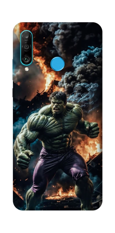 Чехол на Huawei P30 lite Hulk v2 фото 1 из 1