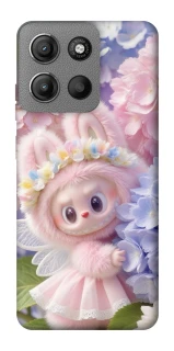 Чехол на Motorola Moto G15 4G Labubu & Flowers ver.1 фото 1 из 1