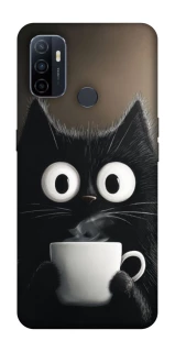 Чохол на Oppo A53 / A32 / A33 morning cat фото 1 Чохол на Oppo A53 / A32 / A33 morning cat фото 1 з 1