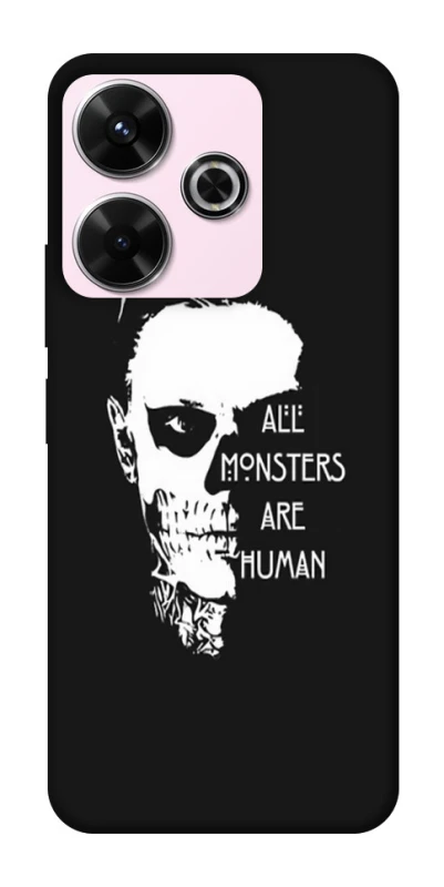 Чохол на Xiaomi Redmi 13 4G All Monsters are Human фото 1 з 1