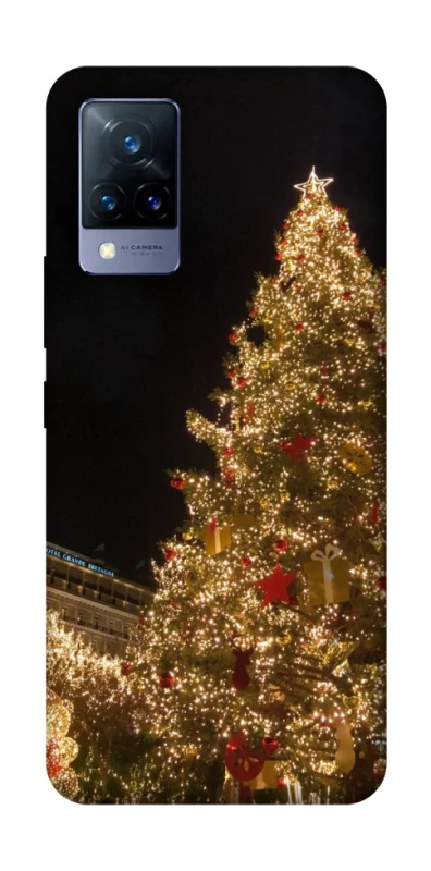 Чехол на Vivo V21 Новогодний v34 фото 1 из 1