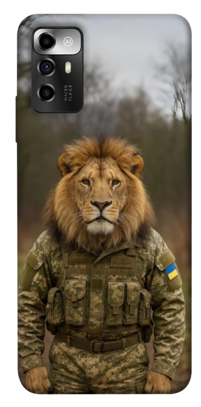 Чохол на ZTE Blade V40 Vita Лев захисник фото 1 з 1