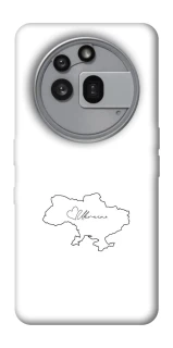 Чохол на Nothing Phone (3a) Pro Ukraine map фото 1 з 1