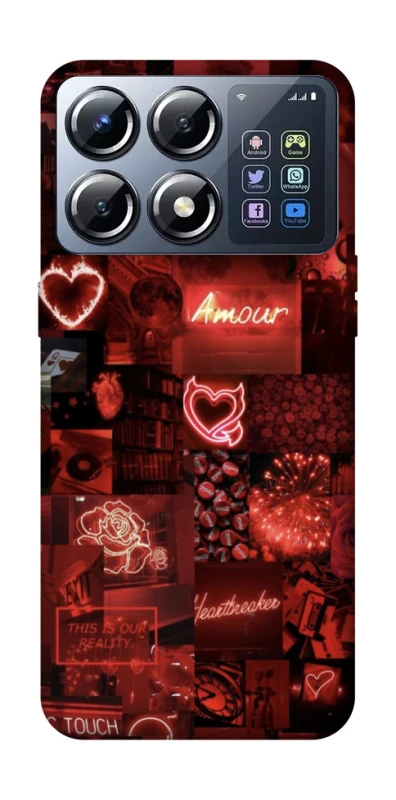 Чохол на Xiaomi POCO X8 Pro Love collage ver.6 фото 1 з 1