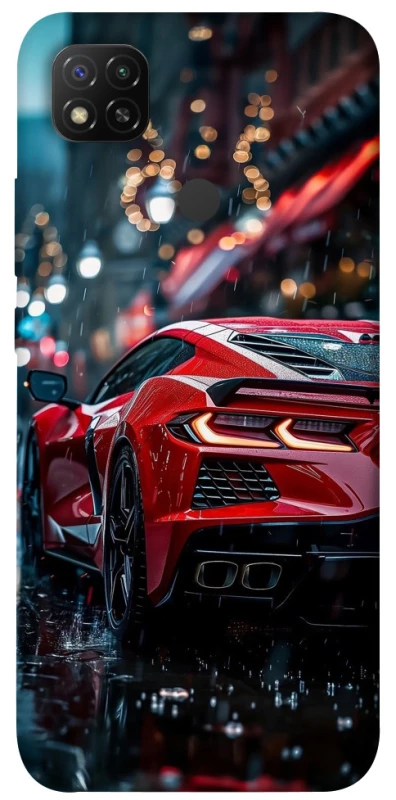 Чохол на Xiaomi Redmi 9C Red sports car фото 1 з 1