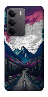 Чехол на Realme C75 Нарисованные горы фото 1 из 1