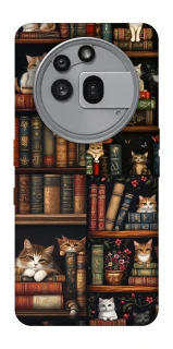 Чохол на Nothing Phone (3a) Pro Cats & Books фото 1 з 1