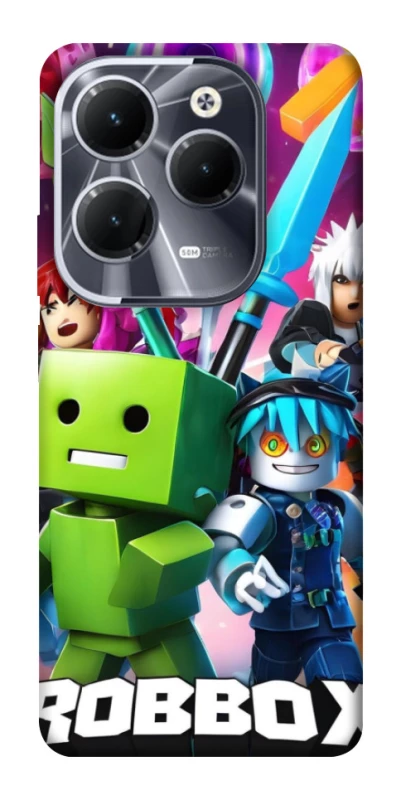 Чохол на Infinix Hot 40 Roblox gaming heroes фото 1 з 1