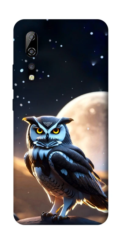 Чехол на ZTE Axon 10 Pro Cyber ​​owl фото 1 из 1