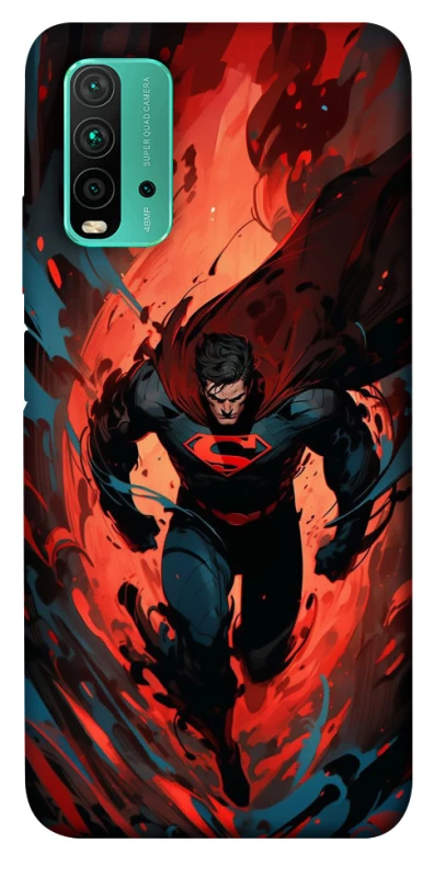 Чехол на Xiaomi Redmi Note 9 4G / Redmi 9 Power Superman фото 1 из 1
