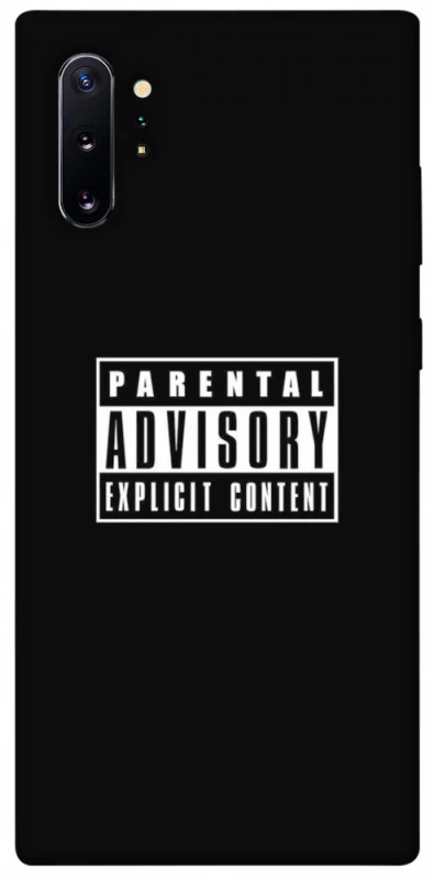 Чехол на Samsung Galaxy Note 10 Plus Parental Advisory Label фото 1 из 1