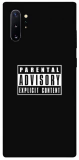Чехол на Samsung Galaxy Note 10 Plus Parental Advisory Label фото 1 из 1