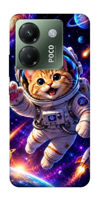 Чохол на Xiaomi Poco M7 pro 5G Space Cat фото 1 з 1