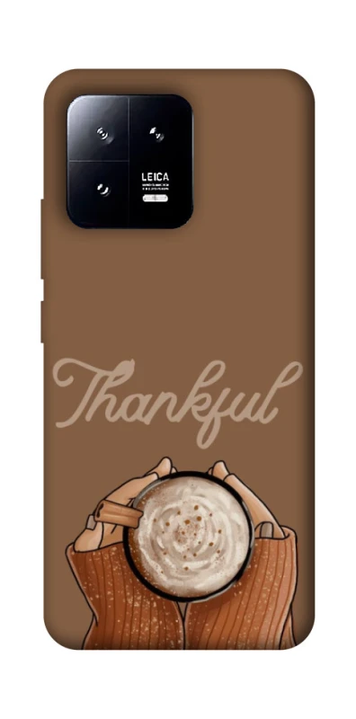 Чехол на Xiaomi 13 Thankful coffee фото 1 из 1