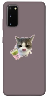 Чохол на Samsung Galaxy S20 cat matcha фото 1 з 1