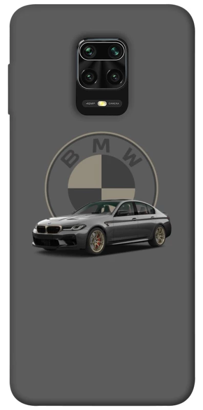 Чохол на Xiaomi Redmi Note 9s / Note 9 Pro / Note 9 Pro Max BMW grey v2 фото 1 з 1