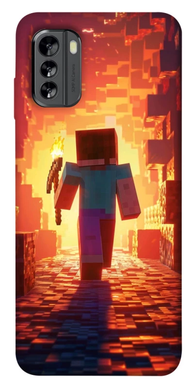 Чохол на Nokia G60 Minecraft adventure фото 1 з 1