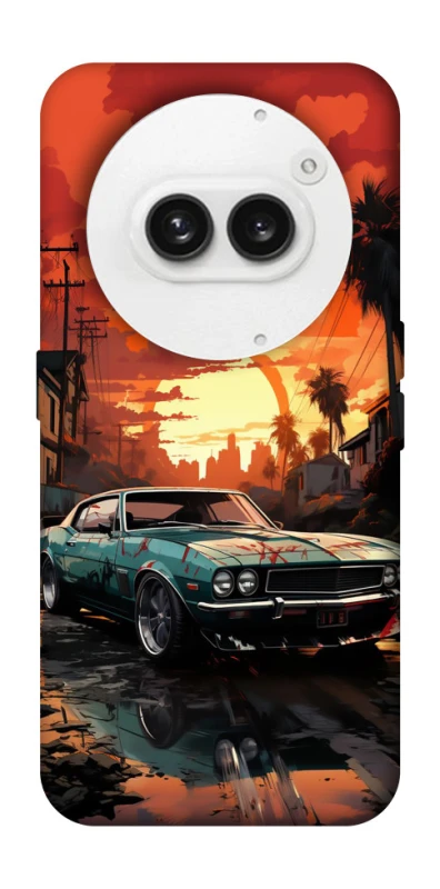 Чохол на Nothing Phone (2a) Car at sunset фото 1 з 1