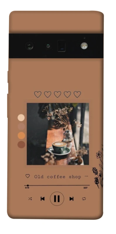 Чехол на Google Pixel 6 Pro Coffee player фото 1 из 1