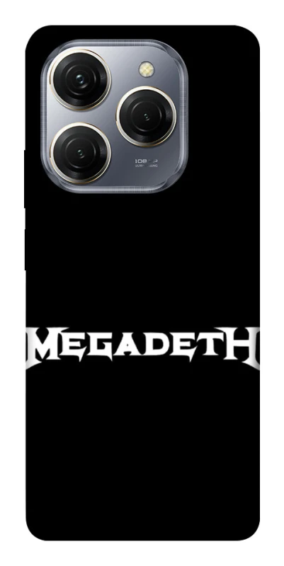 Чохол на TECNO Spark 20 Pro Megadeth logo фото 1 Чохол на TECNO Spark 20 Pro Megadeth logo фото 1 з 1