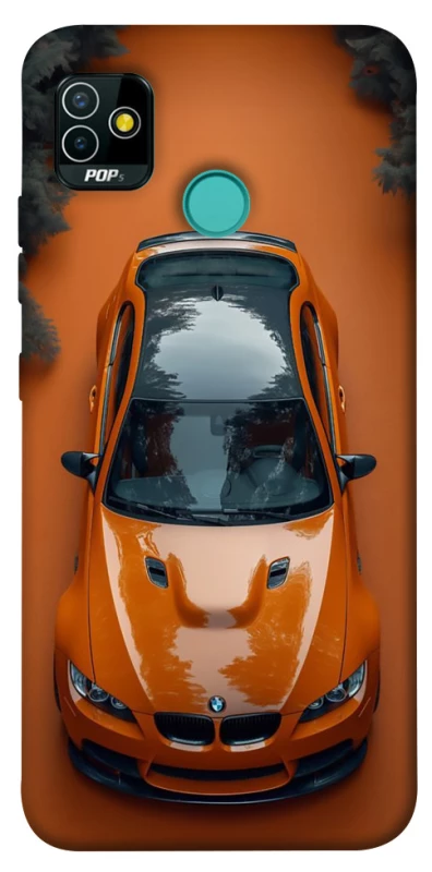 Чехол на TECNO POP 5 BMW orange фото 1 из 1