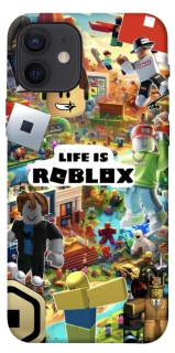 Чехол на Apple iPhone 12 (6.1") Life is Roblox фото 1 из 1